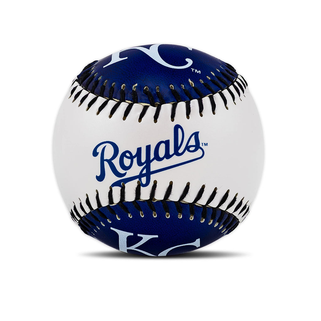 Franklin Sports Mlb Kansas City Royals Team Baseball - Mlb Team Logo Soft Baseballs - Toy Baseball For Kids - Great Decoration F