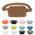 VOROLO Fanny Pack For Women And Men Crossbody Bag Belt Bag with Adjustable Strap Graduation Gifts Brown