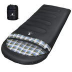Geertop Portable Sleeping Bag For Camping Lightweight 3 Season Warm & Cold Weather Big & Tall Camp Sleeping Bags For Adults Outd