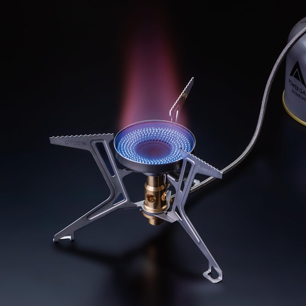 Soto Fusion Trek Detachable Camping Stove With Micro Regulator Valve System, Wind-Resistance Camp Stove For Outdoors, Camping, H