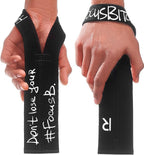 Warm Body Cold Mind V1 Lifting Wrist Straps For Olympic Weightlifting - Rated At 660 Lb - Hand Wraps For Powerlifting, Weight Li