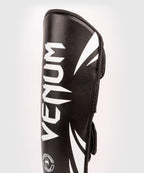 Venum Challenger Kids Shin Guards - Black/White - L