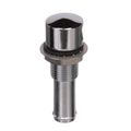 SEACHOICE Thru Hull Fuel Tank Vent, Chrome-Plated Brass, 5/8 in.