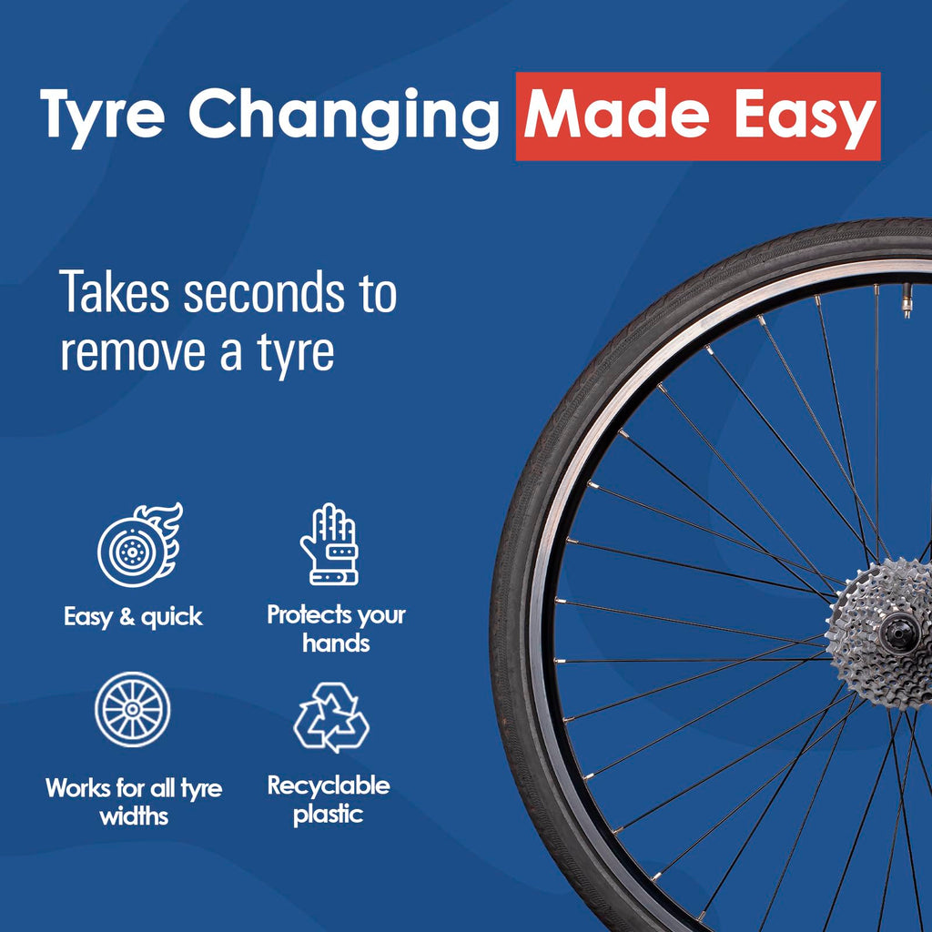 Tyre Glider  The Next Gen Tire Lever  Bike Tire Levers  Tyre Tool For Bicycles  For All Tire Widths Including Mountain, Road & G