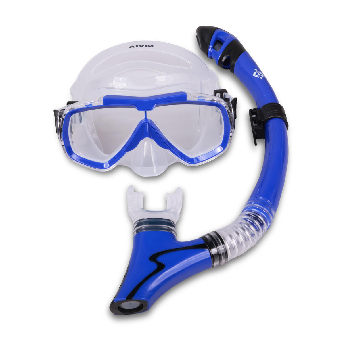 Nivia Pro Dive 2.0 Diving Set For Unisex Kids And Adults, Snorkle Set With Swimming Goggles, Swimming Mask Diving Goggles With S