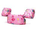 Silfrae Swim Vest Swim Floatation Vest Learn-To-Swim Device For Kids 30-50 Lbs (Pink Flamingo)