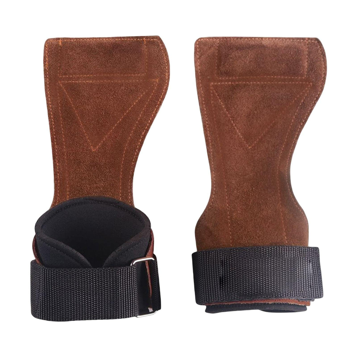 Atorse Gym Weight Lifting Hand Grips With Wrist Straps Anti Slip For Power Lifting