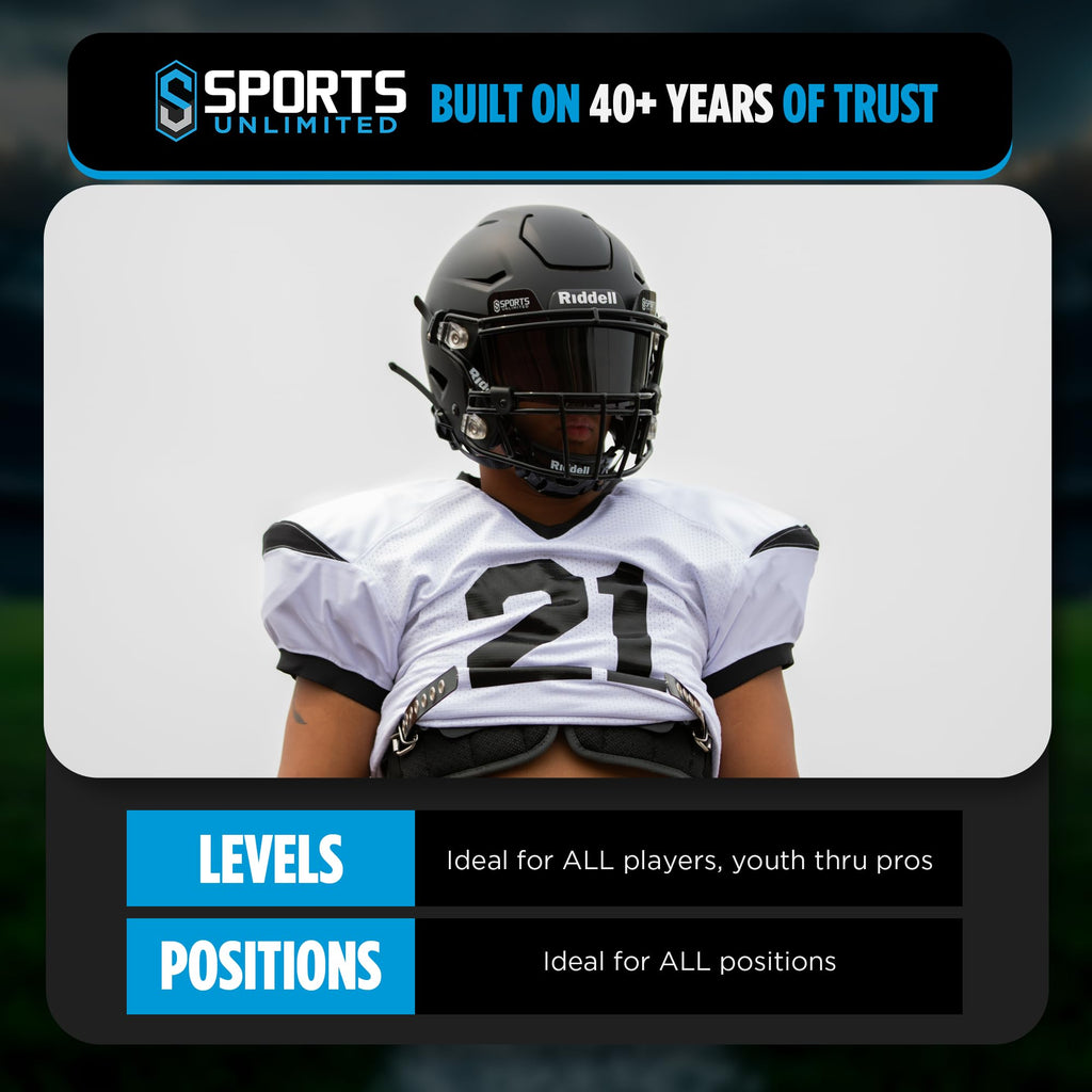 Sports Unlimited Universal Football Visor