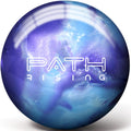 Pyramid Path Rising Bowling Ball (Purple/Steel Blue, 15lb)