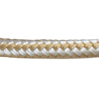 Sea Dog 302110025G/W-1 Double-Braided Nylon Dock Line, 3/8'' X 25' / Gold/White
