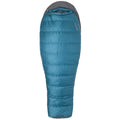 Marmot Women? Lozen Long Mummy Sleeping Bag  Down-Filled, Lightweight, 30-Degree Rating, Late Night/Steel Onyx, Regular