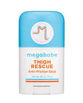 Megababe Thigh Rescue Anti-Chafe Stick | Prevents Skin Chafe & Irritation | Thighs, Arms, Bra-Lines & More | 0.81 Oz (Pack Of 1)
