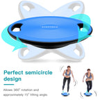 Everymile Wobble Balance Board, Exercise Balance Stability Trainer Portable Balance Board With Handle For Workout Core Trainer P