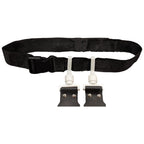 Public Sports Flag Football Belt - 2 Flags - Single (Black)