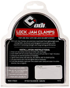 Odi Lock Jaw Bicycle Grip Lock-On Clamps With Caps (Purple)