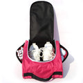golf Shoe Bag for Women,Zippered golf Shoe carrier Bag with Ventilation and 3 External Pockets for golf Balls, golf glove, Tees 
