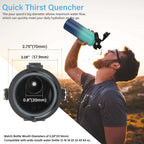 Eiposau Auto Flip Lid For Hydro Flask Wide Mouth, Great Spout Lid For Simple Modern, Takeya, Iron Flask And Other Brands, Replac