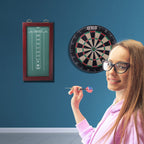 Gse Chalk Dart Scoreboard For Dart Board Cricket & 01 Dart Games With Chalks And Chalk Wipe (Chalk Scoreboard)