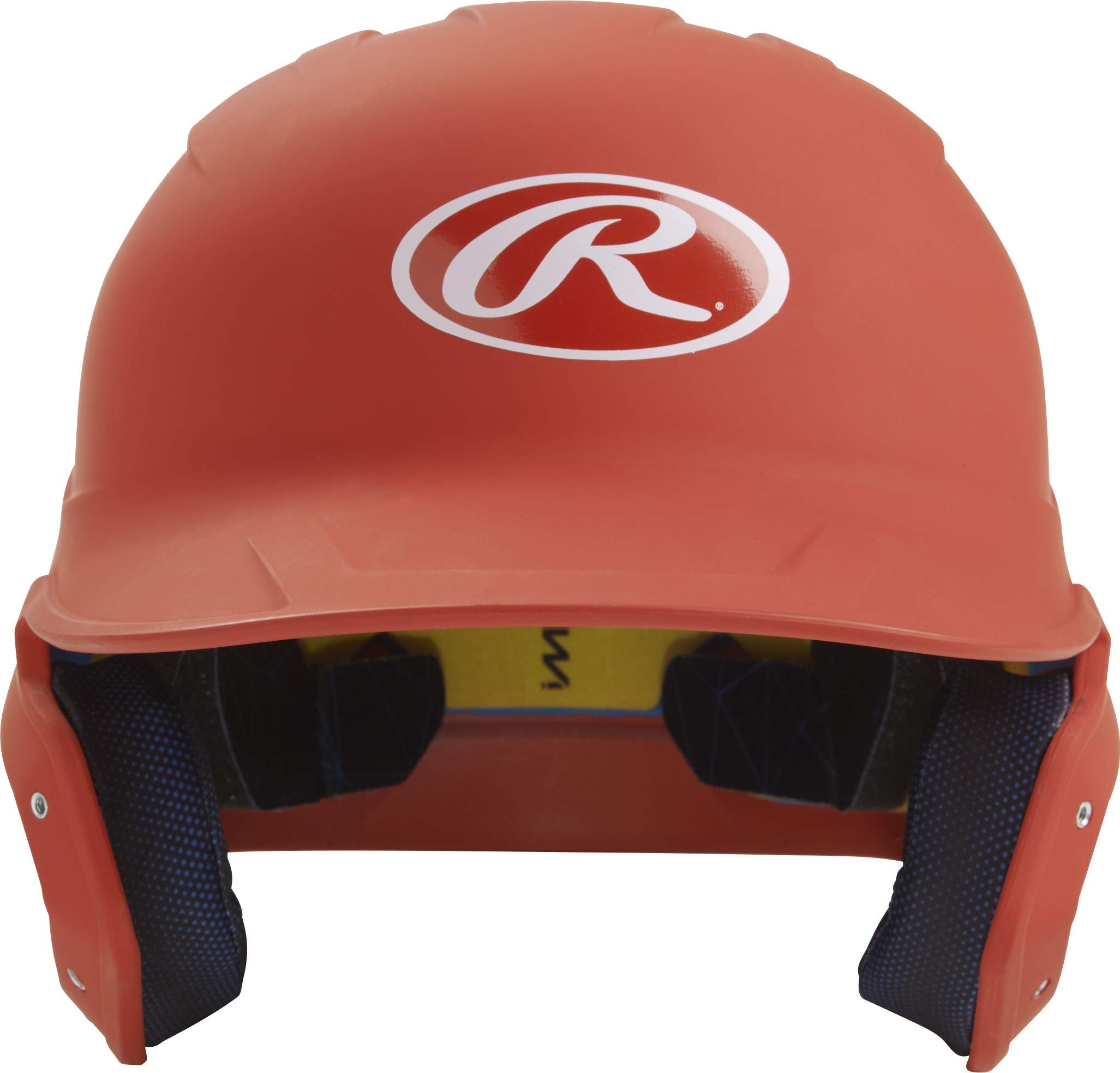 Rawlings | Mach Batting Helmet | Matte Orange | Senior (6 7/8'' - 7 5/8'')