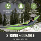 Madera Outdoor Hammocks - Camping Hammock For Outdoors, Backpacking & Camping Gear - Portable Hammock For Travel, Outdoors - Tre