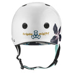 Triple Eight The Certified Sweatsaver Helmet For Skateboarding, Bmx, And Roller Skating, Carbon Rubber, Small/Medium