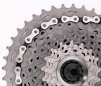 Kmc Unisexs X11 Chain, Silverblack, 114 Link