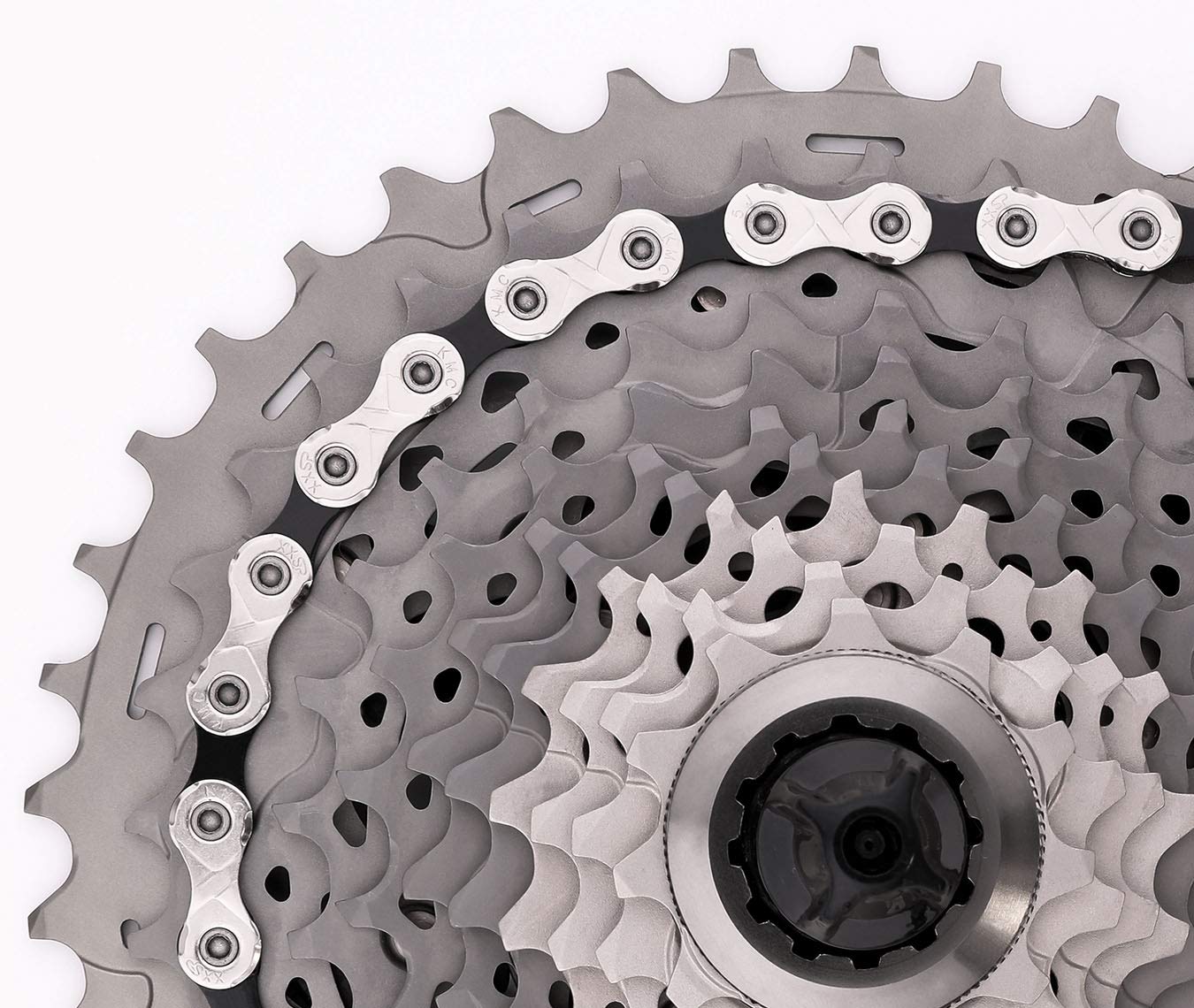 Kmc Unisexs X11 Chain, Silverblack, 114 Link
