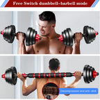 Bcbig Adjustable-Dumbbells-Sets,Free Weights-80Lb(40Lb*2) Dumbbells Set Of 2 Convertible To Barbell A Pair Of Lightweight For Ho