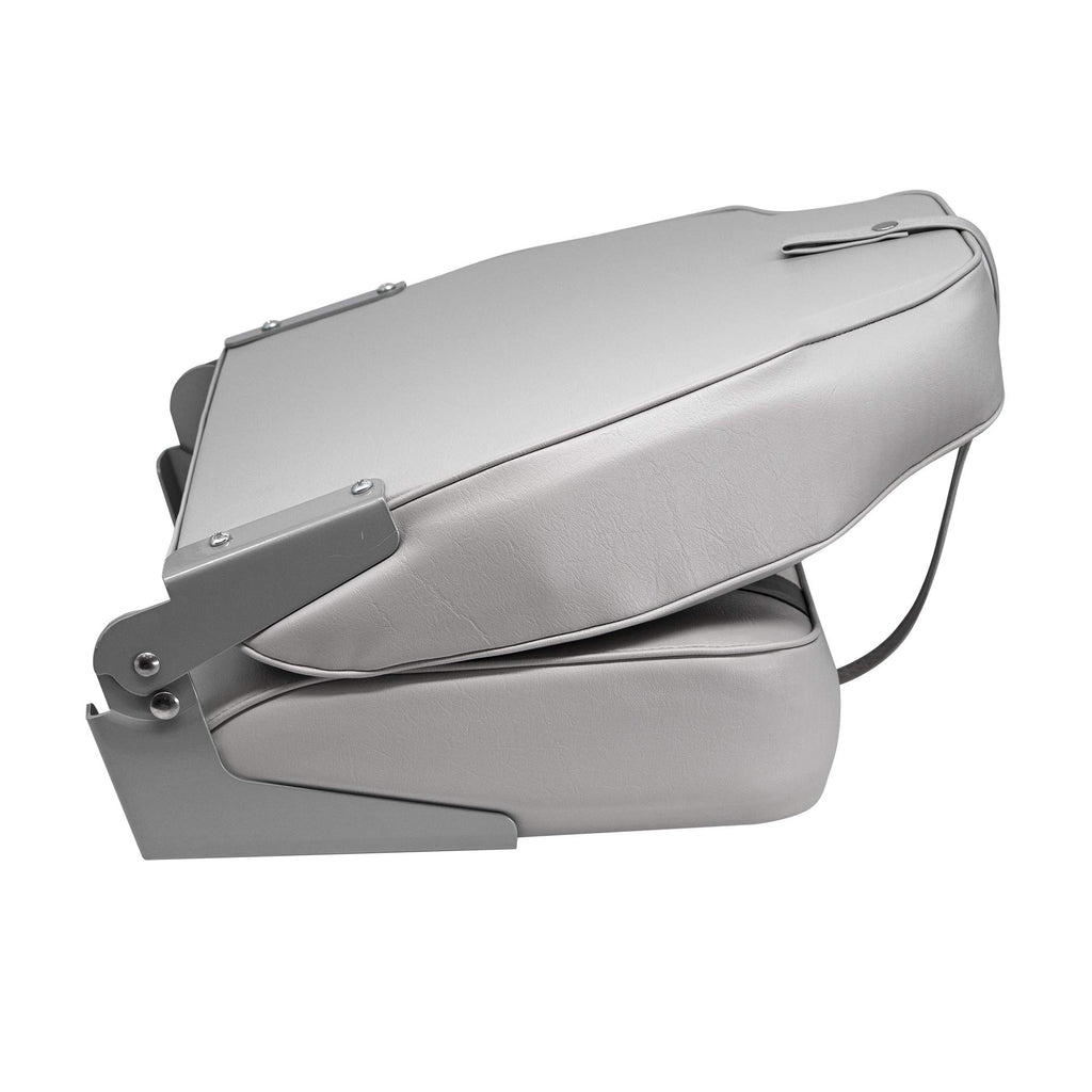 Wise 8Wd1062Ls-975 Classic Stripe High Back Boat Seat, Grey-Charcoal-Navy