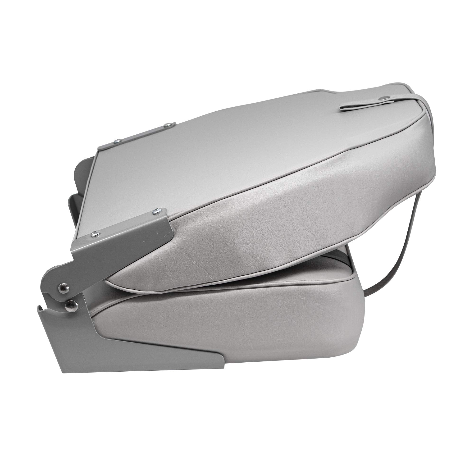 Wise 8Wd1062Ls-975 Classic Stripe High Back Boat Seat, Grey-Charcoal-Navy