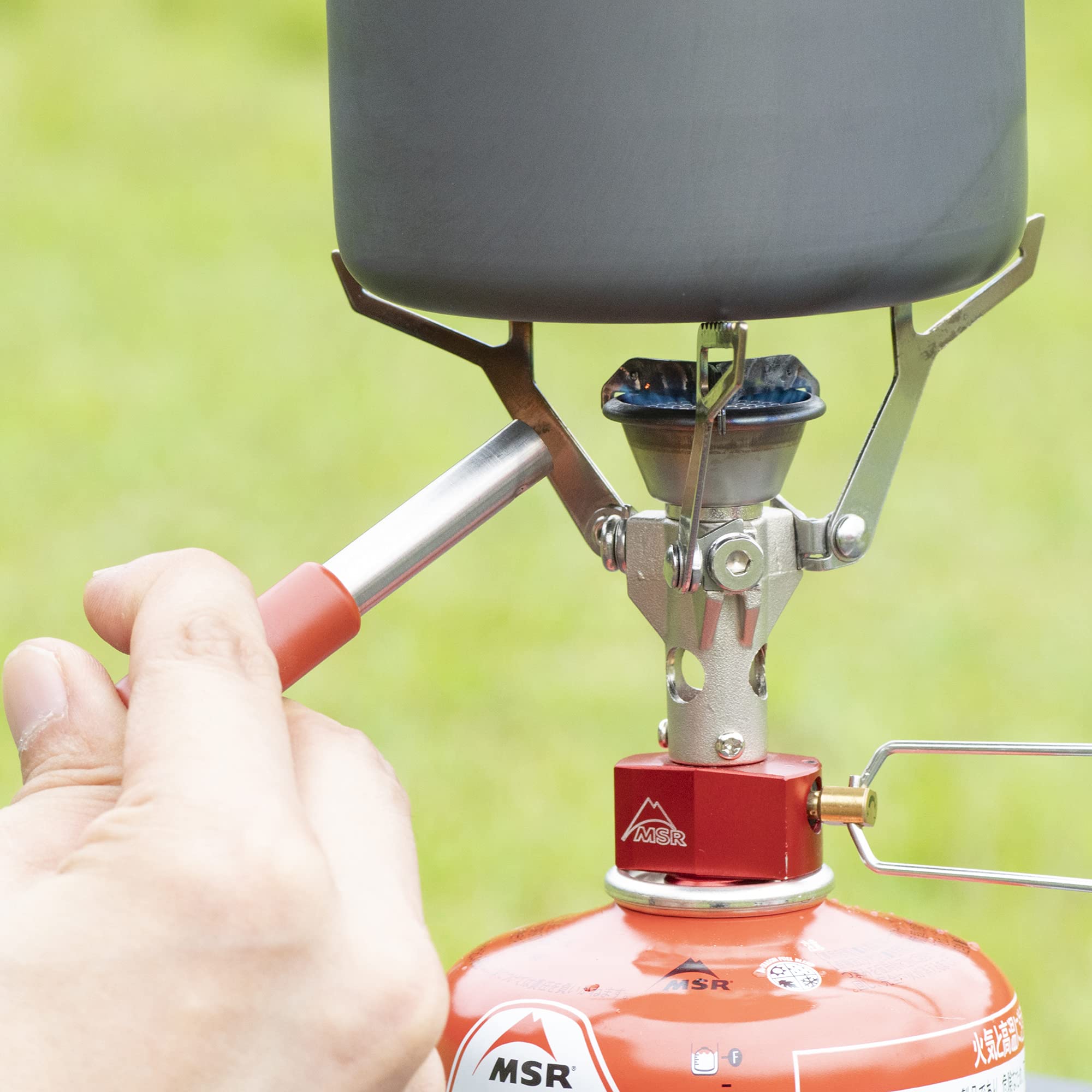 Msr Piezo Ignitor For Canister Stoves, Red