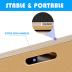 Slant Board For Calf Stretcher Squat Incline Stretch Calf Stretch Knees Foot Rest Adjuatable Wood Wedge For Ankle Leg Heel