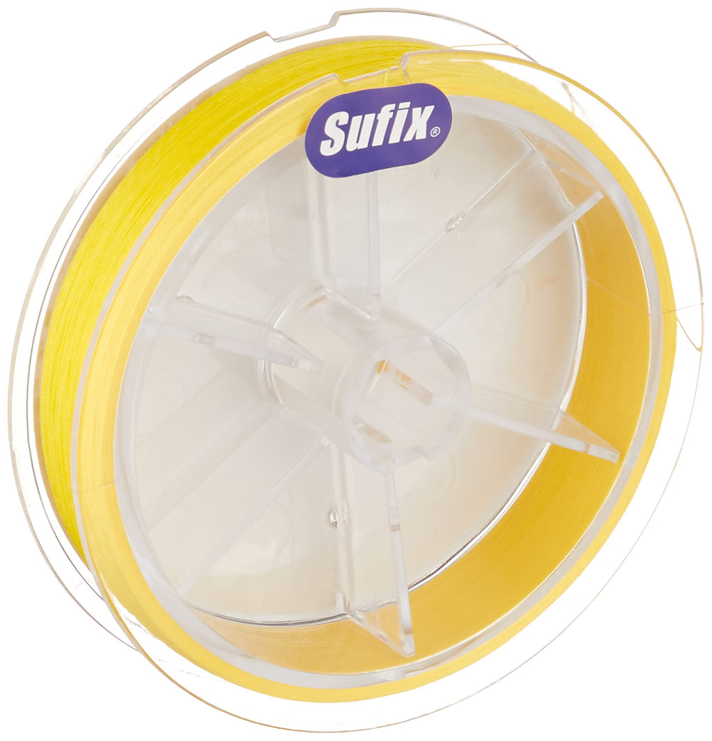 Sufix 832 Advanced Superline Braid, Hi-Vis Yellow, 6-Pound/300-Yard Spool (660-106Y)
