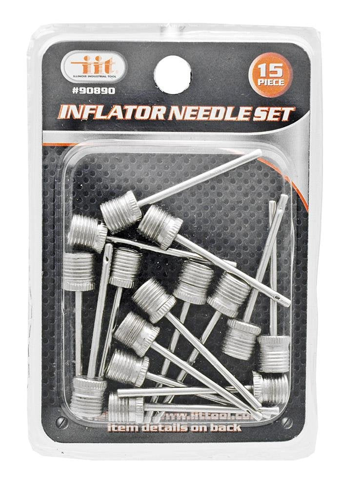 Tools & Outdoor Gear Iit 90890 Inflator Needle Set, 15-Piece, Model: 90890 Supplies