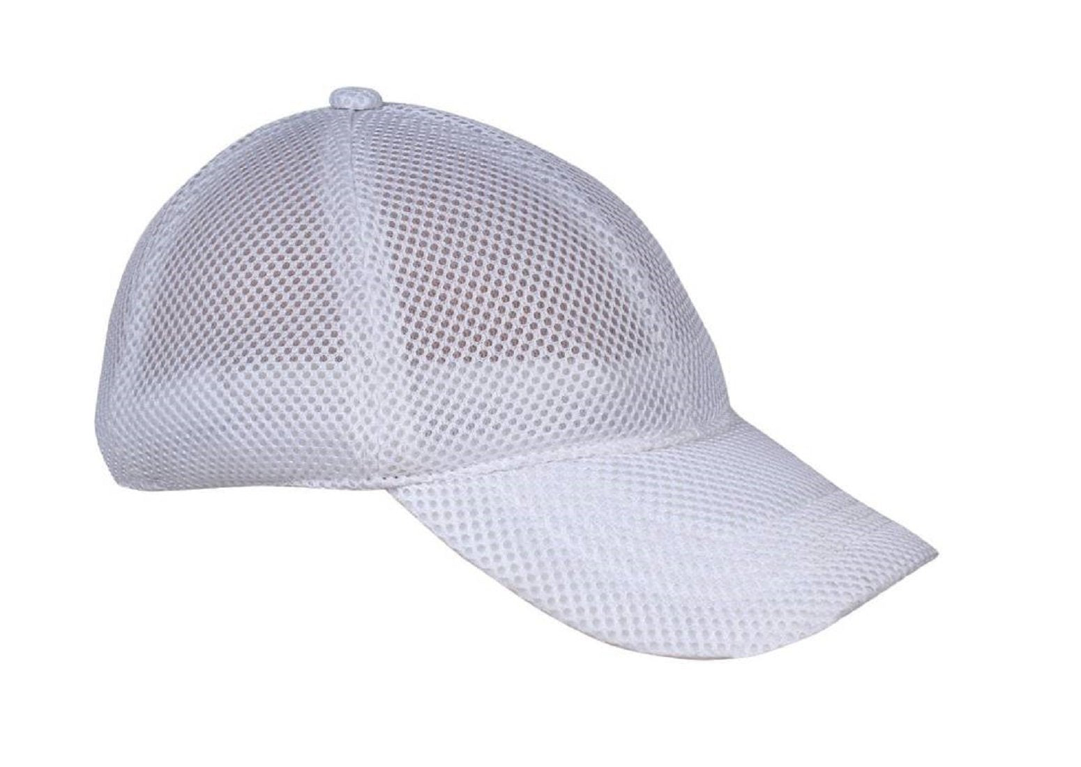 Michelangelo MenS Net Baseball Cap (333_White_Free Size)