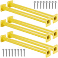 Purife Set of 6 Monkey Bars for Backyard - Steel Playground Ladder Rungs for Outdoor, Playset Safety Climbing Handles - 16.5 inc
