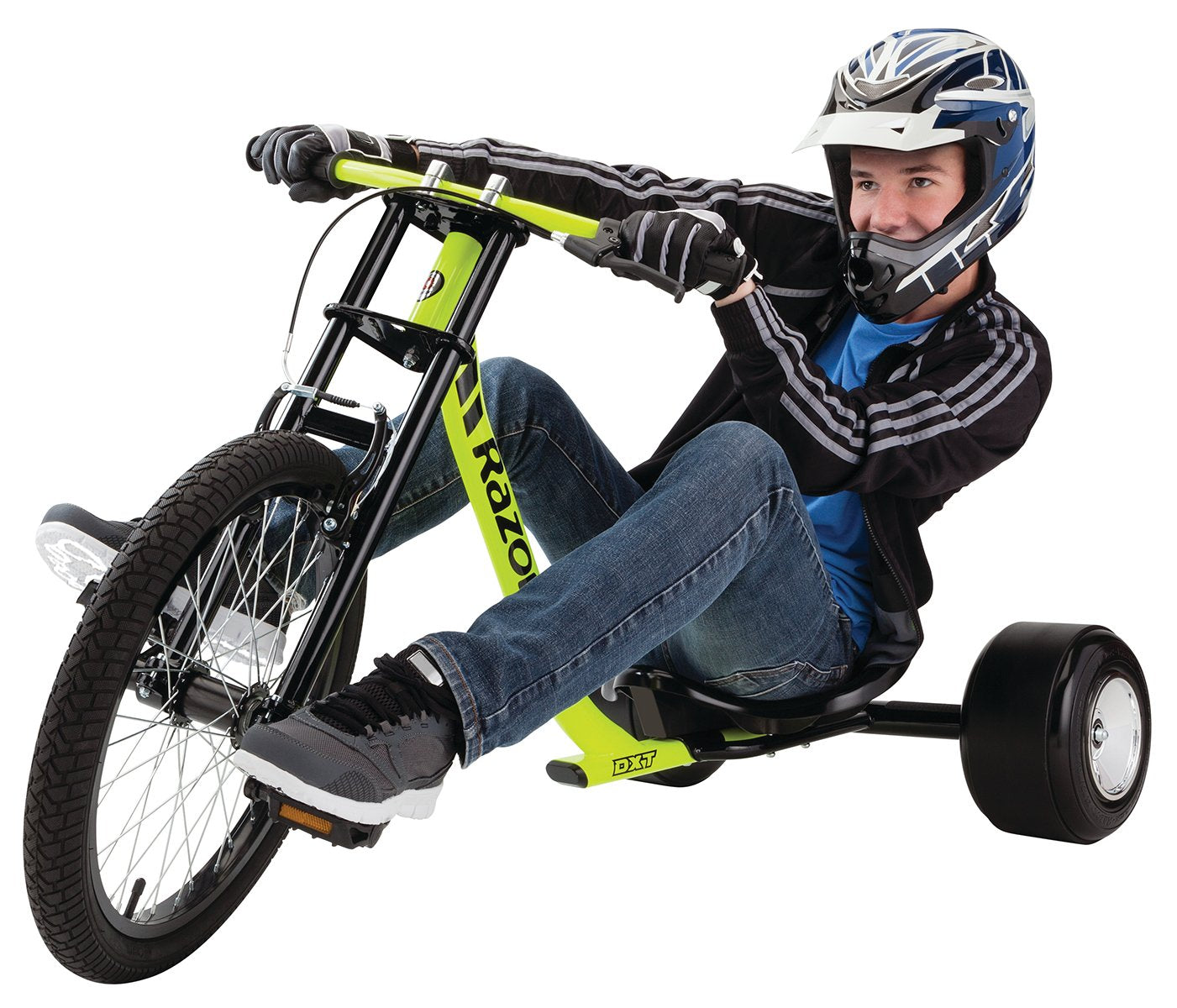 Razor Dxt Drift Trike Yellow, One Size