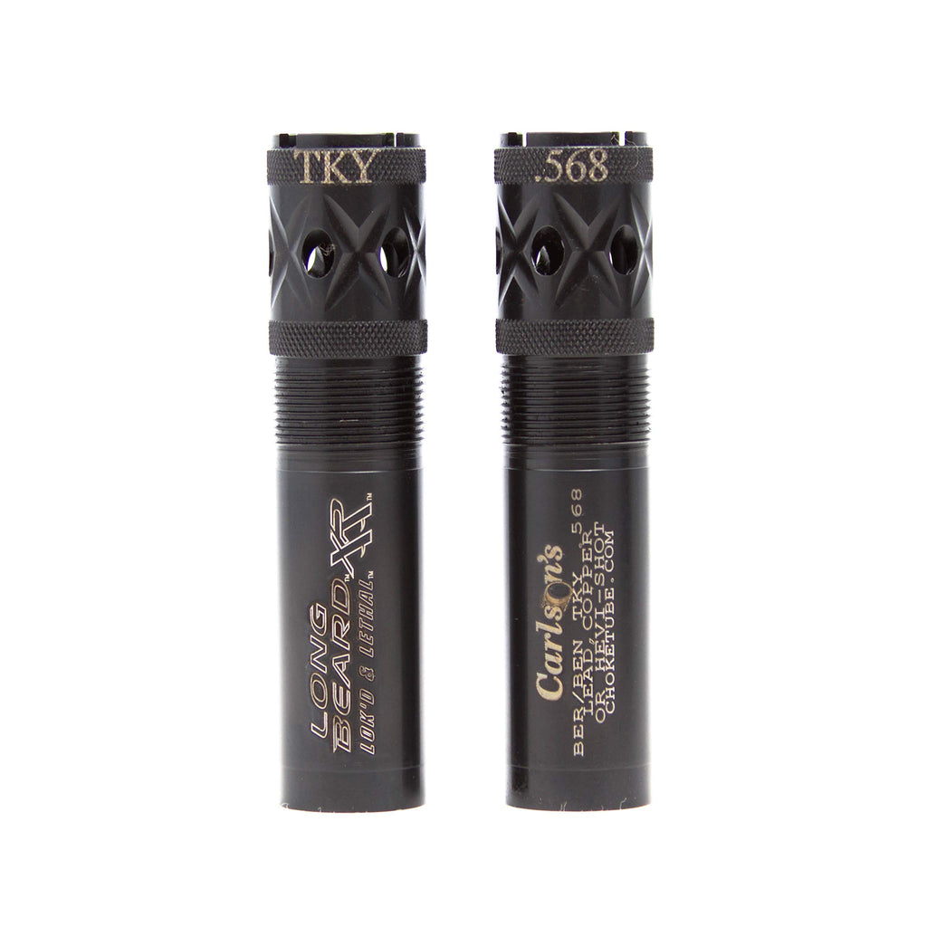 Carlsons Choke Tubes 20 Gauge Compatible For Beretta Benelli Mobil [ Turkey | 0.568 Diameter ] Blued Steel | Long Beard Turkey C