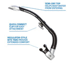 Scubapro Spectra Snorkel (Black/Silver)