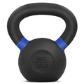 Yes4All Powder Coated Cast Iron Competition Kettlebell With Wide Handles & Flat Bottoms - 8 Kg / 18 Lb