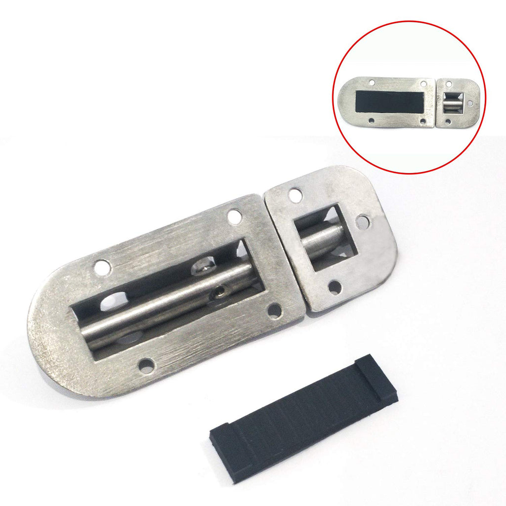 Nrc&Xrc Marine 316 Stainless Steel Heavy Duty 4-1/3'' Long Locker Latch Slide Barrel Bolt For Marine Boat Window/Door/Hatch