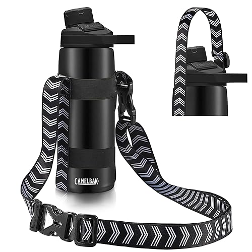 Easyacc Water Bottle Handle Shoulder Strap, For 12Oz - 64 Oz Hydro Flask Wide Mouth Water Bottles And Universal Water Bottles, W