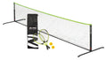 Zume Games Portable, Instant Tennis Set Includes Two Rackets, Two Balls, Net, And Carrying Case
