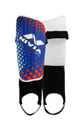 Nivia Speedy with Ankle Adjustable Shin Guard