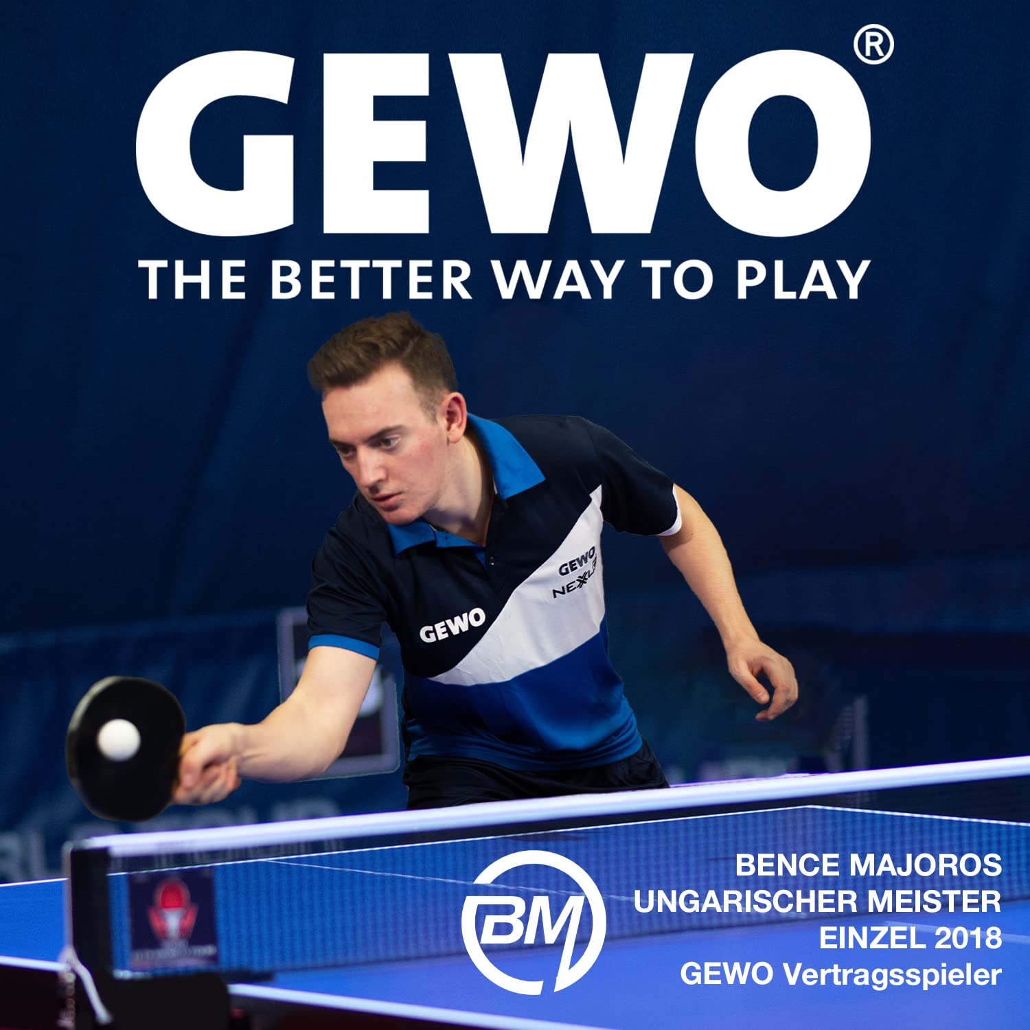 Gewo Select Pro 40 Plus Abs Table Tennis Ball - 6 Pack