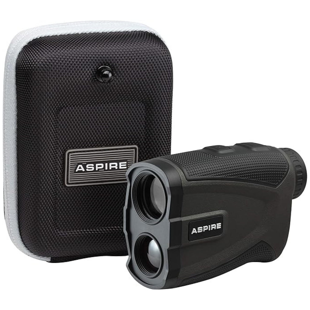 Aspire Golf Platinum Laser Rangefinder With Slope, 6X Magnification, 1000 Yards, Pin Seek, Target Lock, Vibration Alert, Noise F