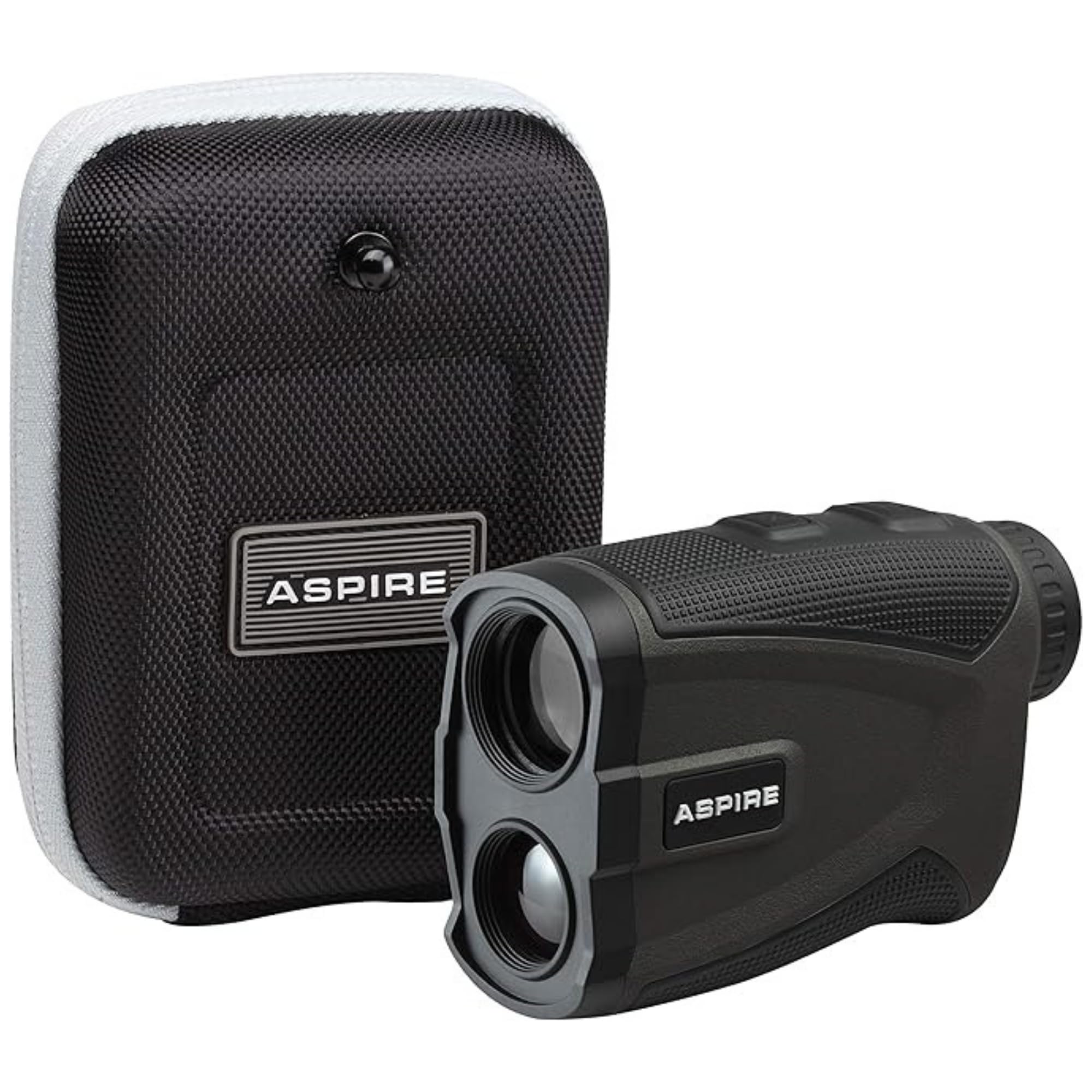 Aspire Golf Platinum Laser Rangefinder With Slope, 6X Magnification, 1000 Yards, Pin Seek, Target Lock, Vibration Alert, Noise F