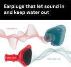 Creatures Of Leisure Surf Ears Junior 20 Water Out Sound In Ear Plugs