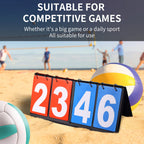 Hrlorkc Scoreboard Score Keeper Score Flipper For Basketball Tennis Sports