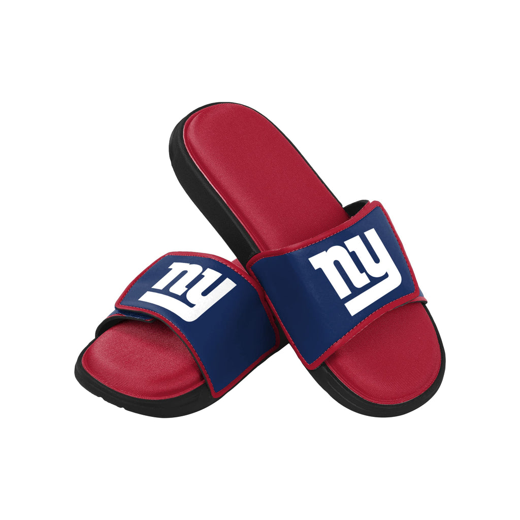 FOCO New York Giants NFL Mens Foam Sport Slide - L
